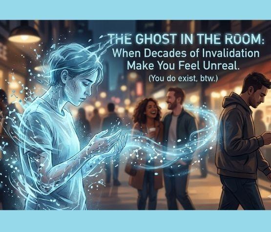 The Ghost in the Room: When Decades of Invalidation Make You Feel Unreal